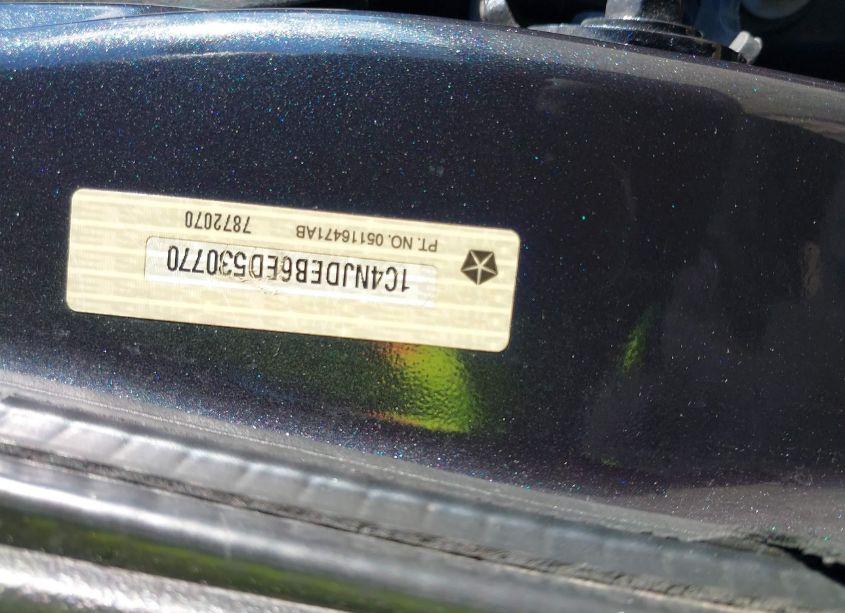 Photo 9 of 2014 Jeep Compass LATITUDE (VIN 1C4NJDEB6ED530770)