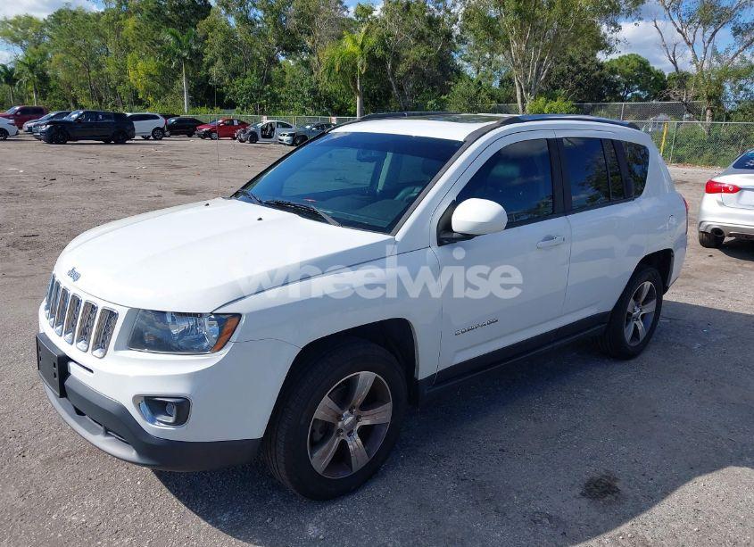 Photo 2 of 2016 Jeep Compass HIGH ALTITUDE EDITION (VIN 1C4NJDEB6GD789567)