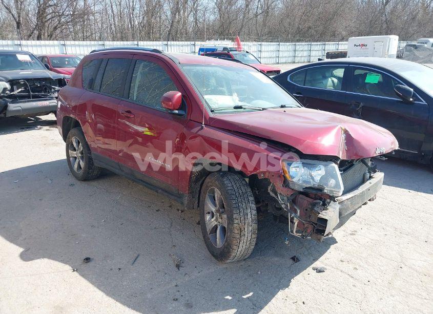 2017 Jeep Compass HIGH ALTITUDE 4X4 (VIN 1C4NJDEB6HD171568) main photo