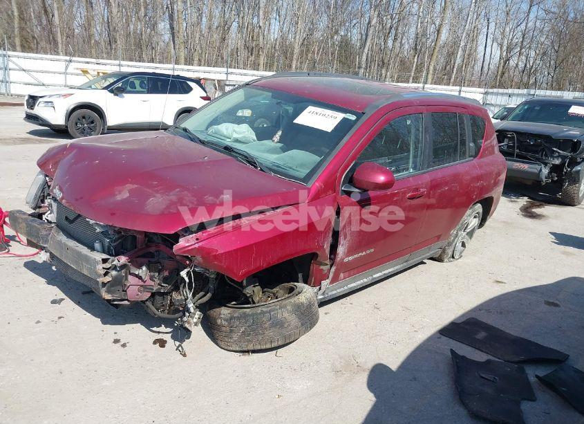 Photo 2 of 2017 Jeep Compass HIGH ALTITUDE 4X4 (VIN 1C4NJDEB6HD171568)