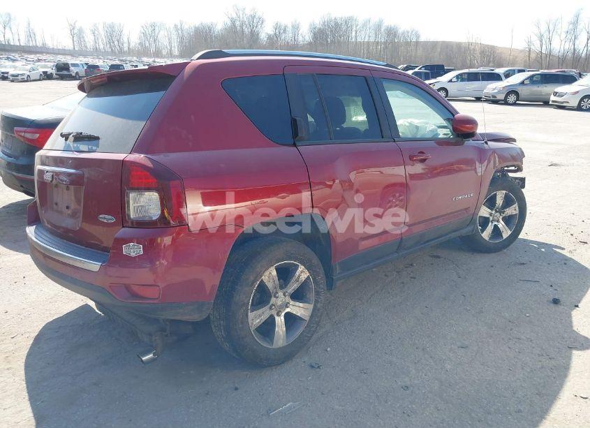 Photo 4 of 2017 Jeep Compass HIGH ALTITUDE 4X4 (VIN 1C4NJDEB6HD171568)