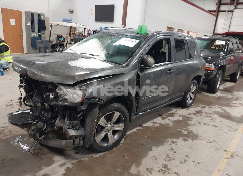 Photo 2 of 2017 Jeep Compass HIGH ALTITUDE 4X4 (VIN 1C4NJDEB6HD192808)