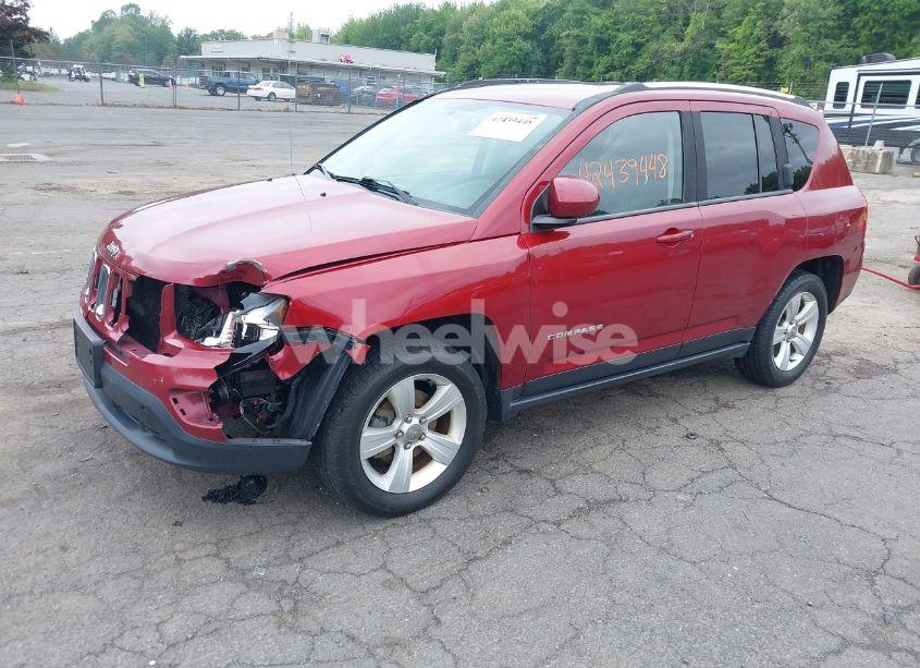 Photo 2 of 2014 Jeep Compass LATITUDE (VIN 1C4NJDEB7ED621417)