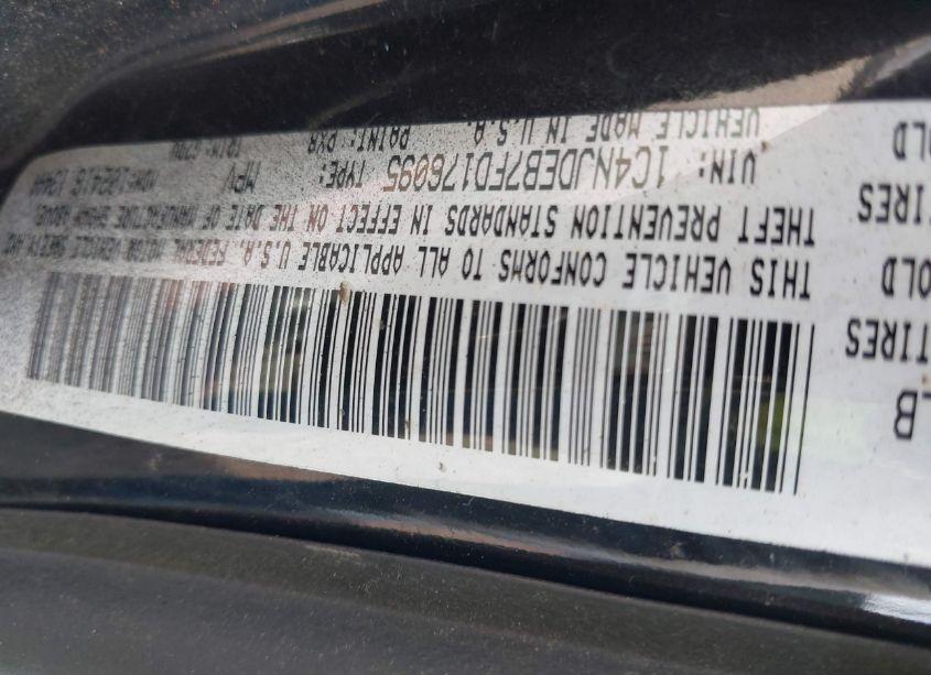 Photo 9 of 2015 Jeep Compass LATITUDE (VIN 1C4NJDEB7FD176095)