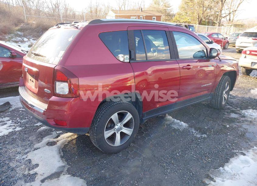 Photo 4 of 2016 Jeep Compass HIGH ALTITUDE EDITION (VIN 1C4NJDEB7GD573341)