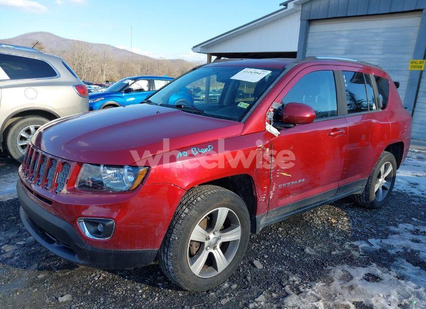 Photo 6 of 2016 Jeep Compass HIGH ALTITUDE EDITION (VIN 1C4NJDEB7GD573341)