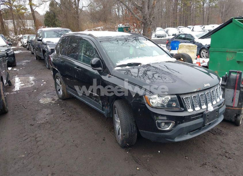 2017 Jeep Compass HIGH ALTITUDE 4X4 (VIN 1C4NJDEB7HD108883) main photo