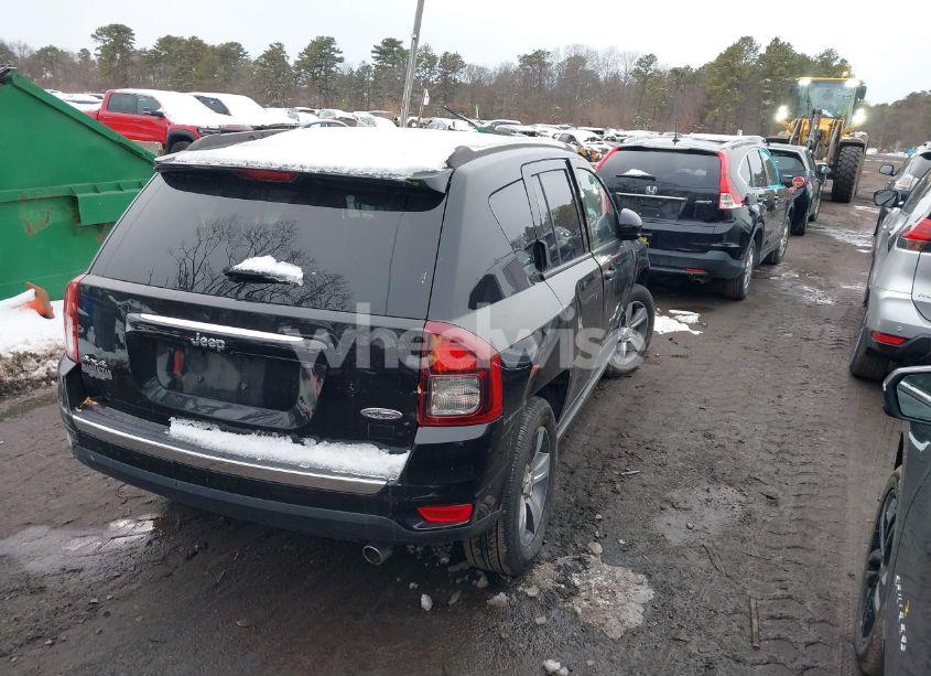 Photo 4 of 2017 Jeep Compass HIGH ALTITUDE 4X4 (VIN 1C4NJDEB7HD108883)