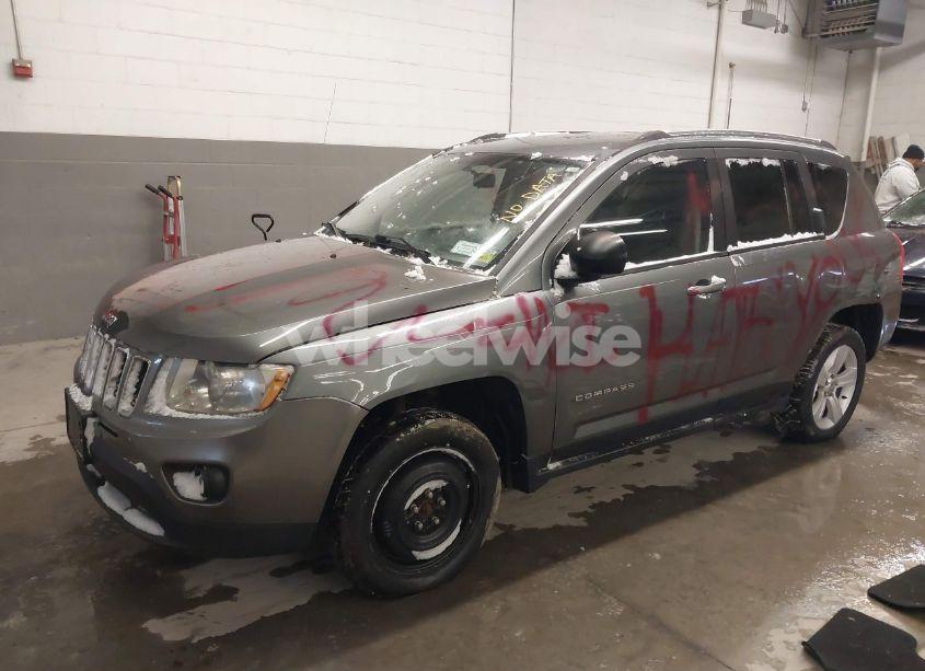 Photo 2 of 2012 Jeep Compass LATITUDE (VIN 1C4NJDEB8CD655864)
