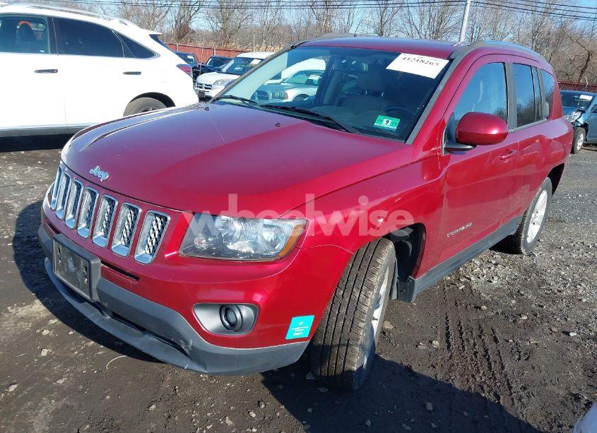 Photo 2 of 2014 Jeep Compass LATITUDE (VIN 1C4NJDEB8ED706850)