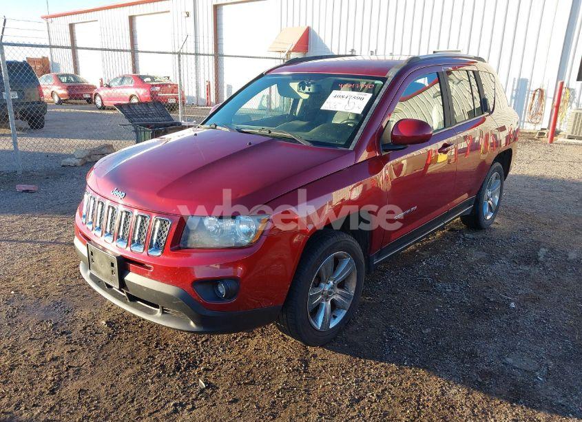 Photo 2 of 2016 Jeep Compass LATITUDE (VIN 1C4NJDEB8GD598488)