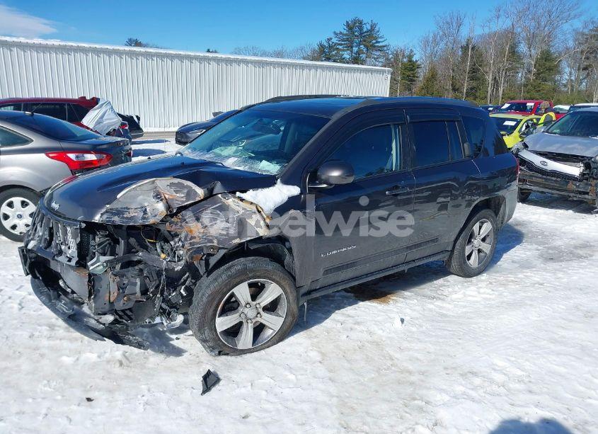 Photo 2 of 2017 Jeep Compass HIGH ALTITUDE 4X4 (VIN 1C4NJDEB8HD129449)