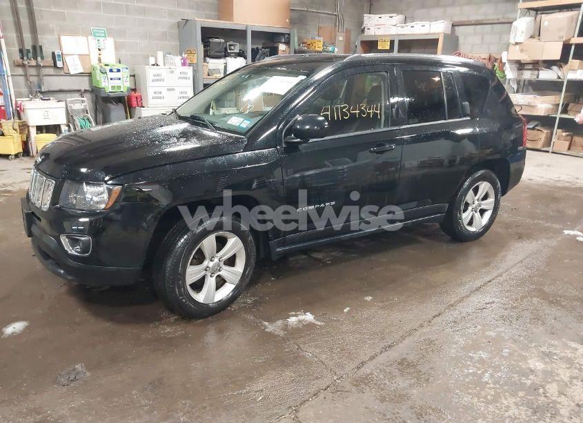 Photo 2 of 2015 Jeep Compass LATITUDE (VIN 1C4NJDEB9FD217360)