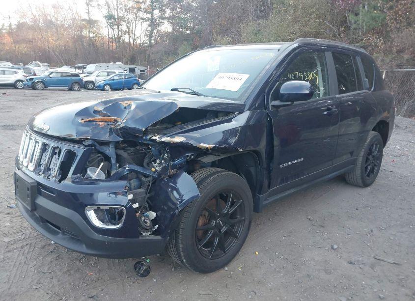 Photo 2 of 2016 Jeep Compass HIGH ALTITUDE EDITION (VIN 1C4NJDEB9GD725510)