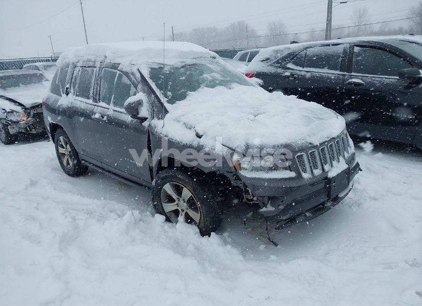 2017 Jeep Compass HIGH ALTITUDE 4X4 (VIN 1C4NJDEB9HD113292) main photo