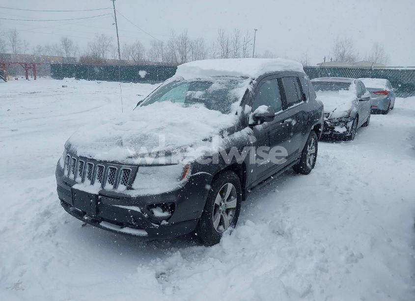 Photo 2 of 2017 Jeep Compass HIGH ALTITUDE 4X4 (VIN 1C4NJDEB9HD113292)