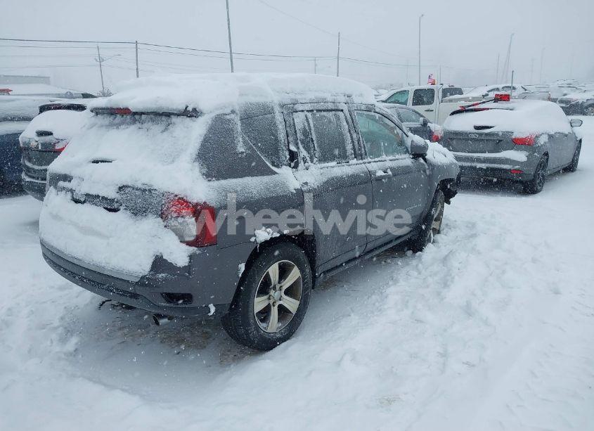 Photo 4 of 2017 Jeep Compass HIGH ALTITUDE 4X4 (VIN 1C4NJDEB9HD113292)
