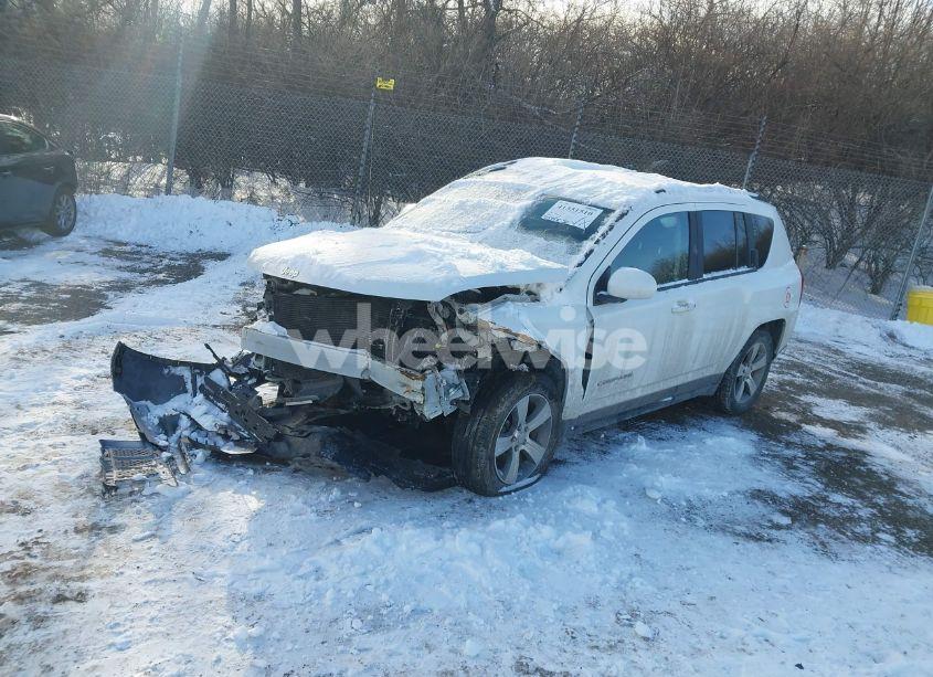 Photo 2 of 2017 Jeep Compass HIGH ALTITUDE 4X4 (VIN 1C4NJDEB9HD168390)