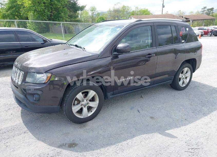 Photo 2 of 2014 Jeep Compass LATITUDE (VIN 1C4NJDEBXED622352)
