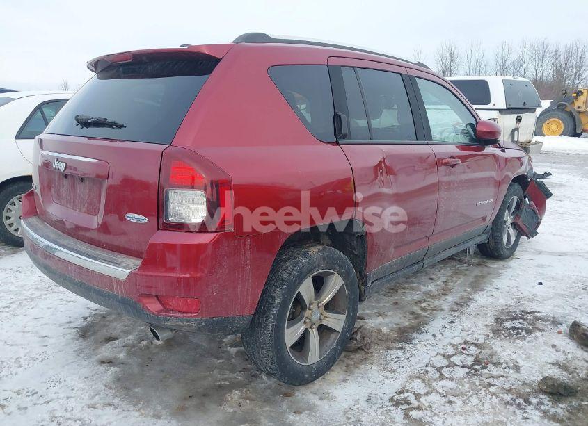 Photo 4 of 2016 Jeep Compass HIGH ALTITUDE EDITION (VIN 1C4NJDEBXGD674518)