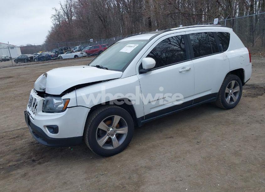 Photo 2 of 2016 Jeep Compass HIGH ALTITUDE EDITION (VIN 1C4NJDEBXGD737018)