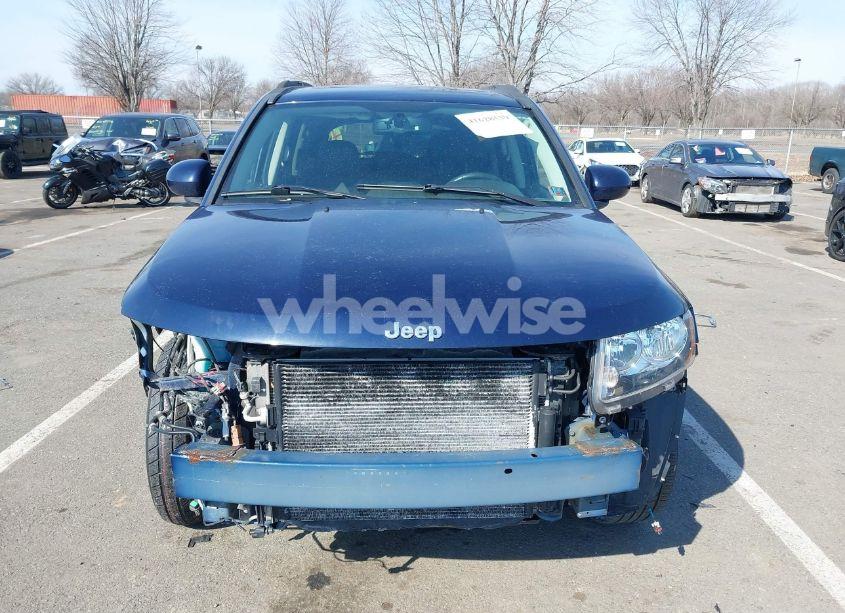 Photo 12 of 2017 Jeep Compass HIGH ALTITUDE 4X4 (VIN 1C4NJDEBXHD139853)