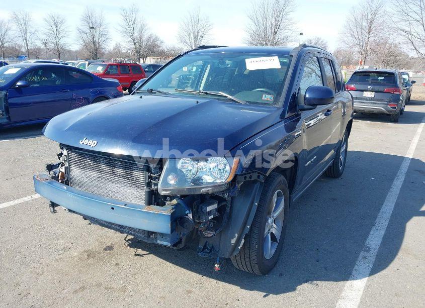 Photo 2 of 2017 Jeep Compass HIGH ALTITUDE 4X4 (VIN 1C4NJDEBXHD139853)