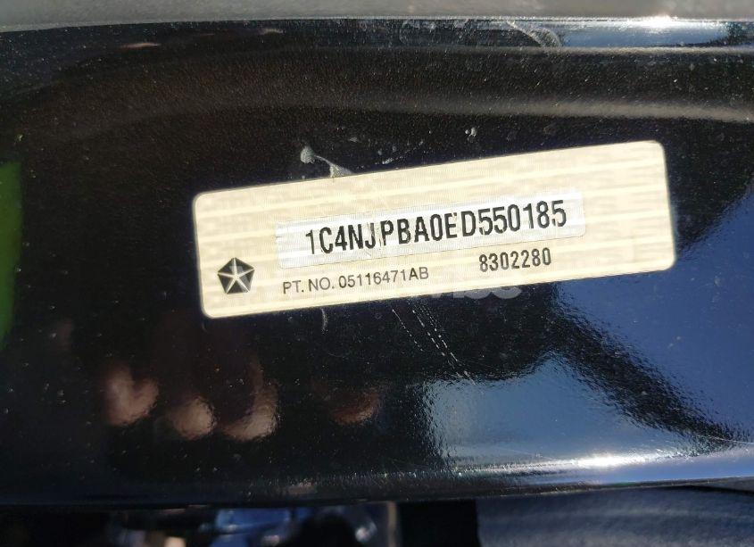 Photo 9 of 2014 Jeep Patriot SPORT (VIN 1C4NJPBA0ED550185)