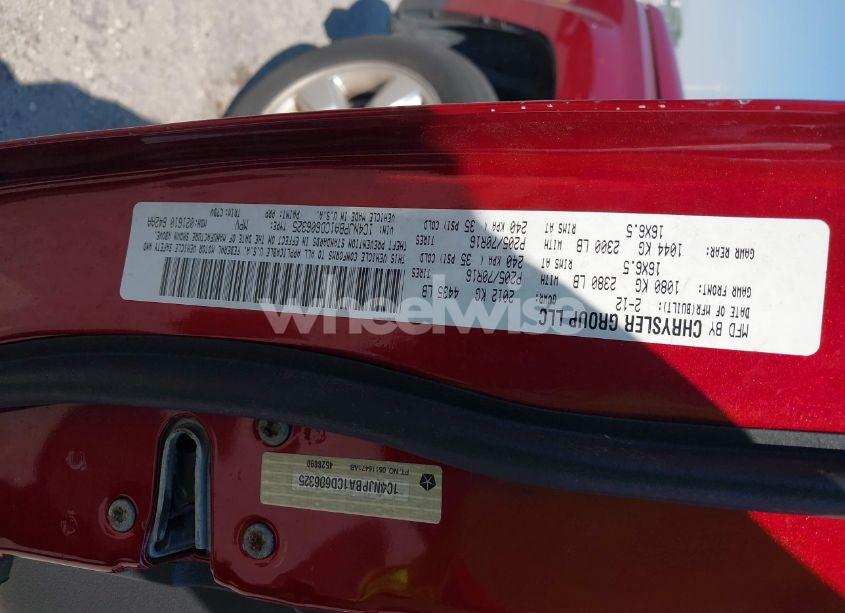 Photo 9 of 2012 Jeep Patriot SPORT (VIN 1C4NJPBA1CD606325)