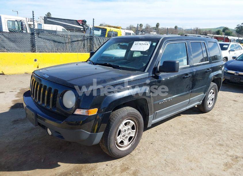 Photo 2 of 2012 Jeep Patriot SPORT (VIN 1C4NJPBA2CD576350)