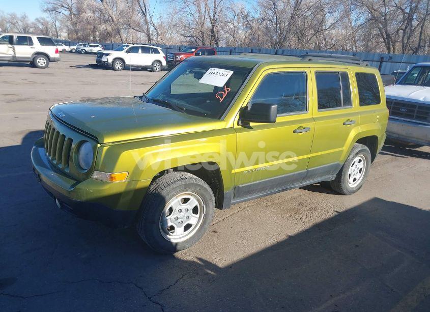 Photo 2 of 2012 Jeep Patriot SPORT (VIN 1C4NJPBA2CD580091)
