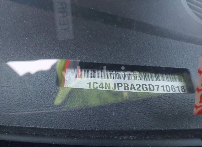 Photo 9 of 2016 Jeep Patriot SPORT (VIN 1C4NJPBA2GD710618)