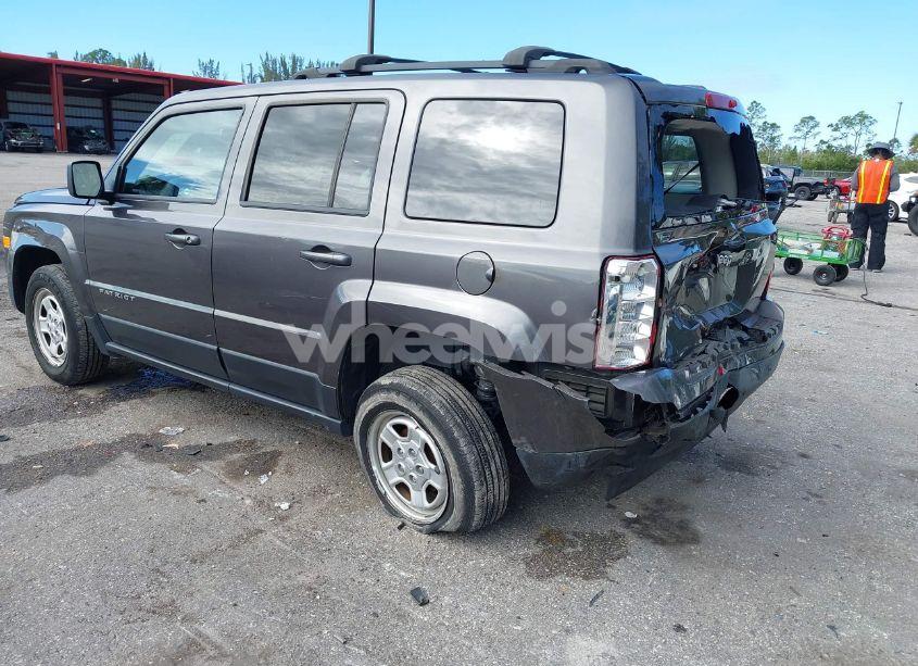 Photo 3 of 2016 Jeep Patriot SPORT (VIN 1C4NJPBA2GD735373)