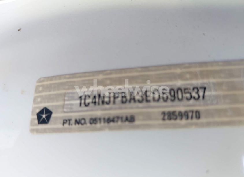 Photo 9 of 2014 Jeep Patriot SPORT (VIN 1C4NJPBA3ED690537)