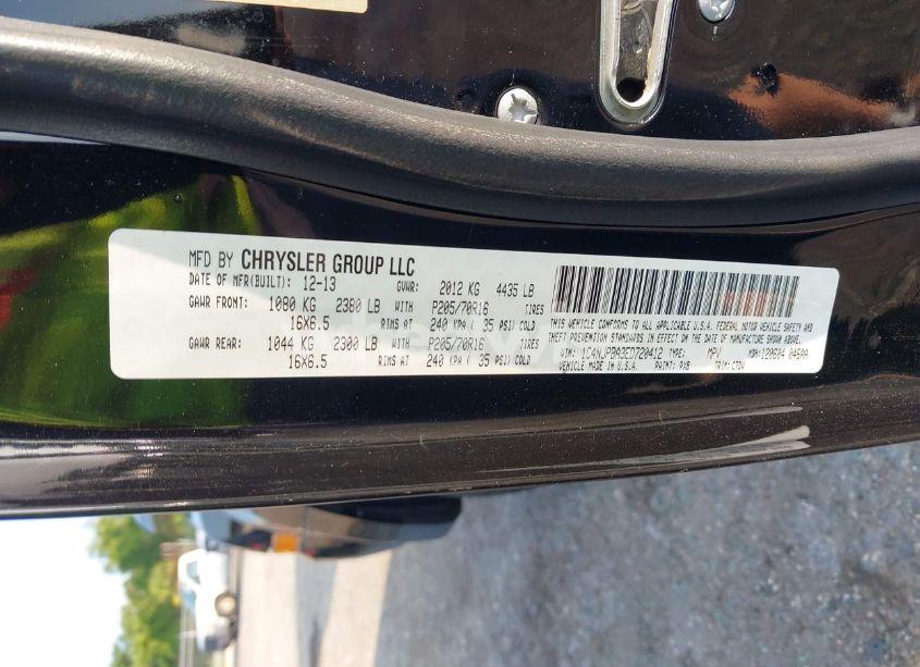 Photo 9 of 2014 Jeep Patriot SPORT (VIN 1C4NJPBA3ED720412)