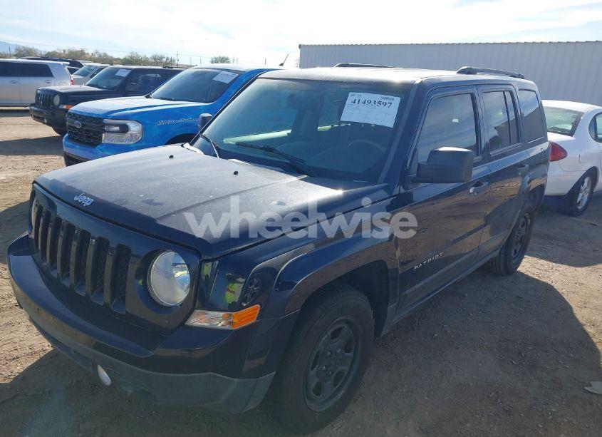Photo 2 of 2016 Jeep Patriot SPORT (VIN 1C4NJPBA3GD685034)