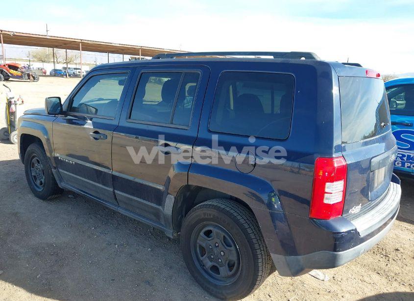 Photo 3 of 2016 Jeep Patriot SPORT (VIN 1C4NJPBA3GD685034)