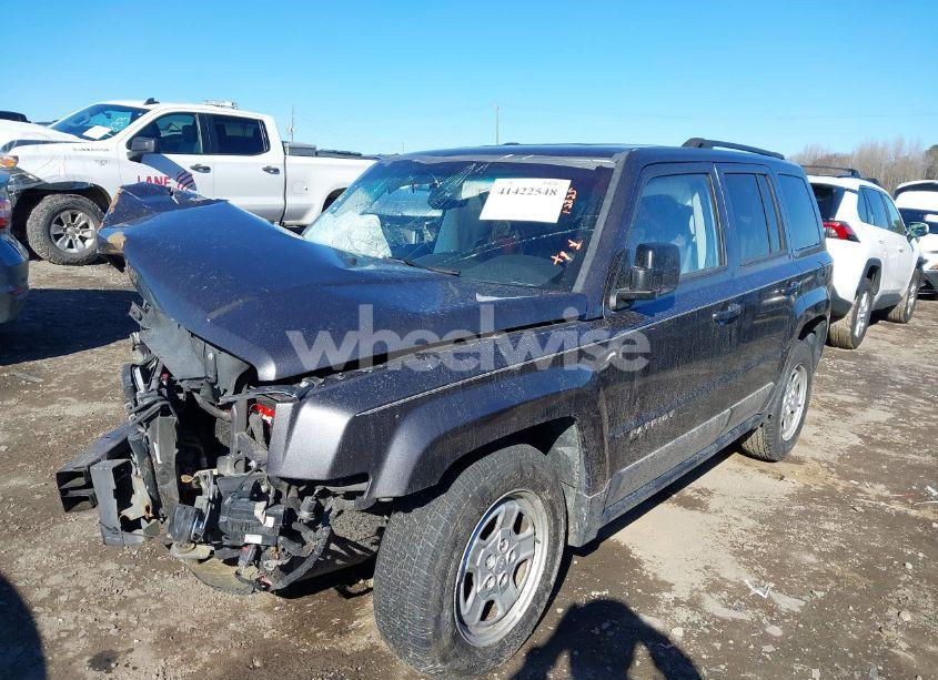 Photo 2 of 2017 Jeep Patriot SPORT FWD (VIN 1C4NJPBA3HD145507)