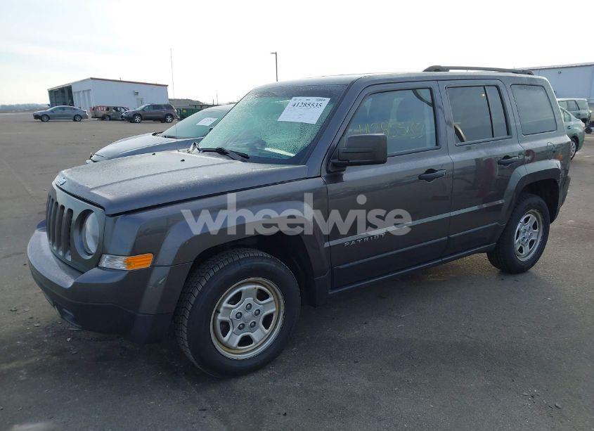 Photo 2 of 2017 Jeep Patriot SPORT FWD (VIN 1C4NJPBA3HD166261)