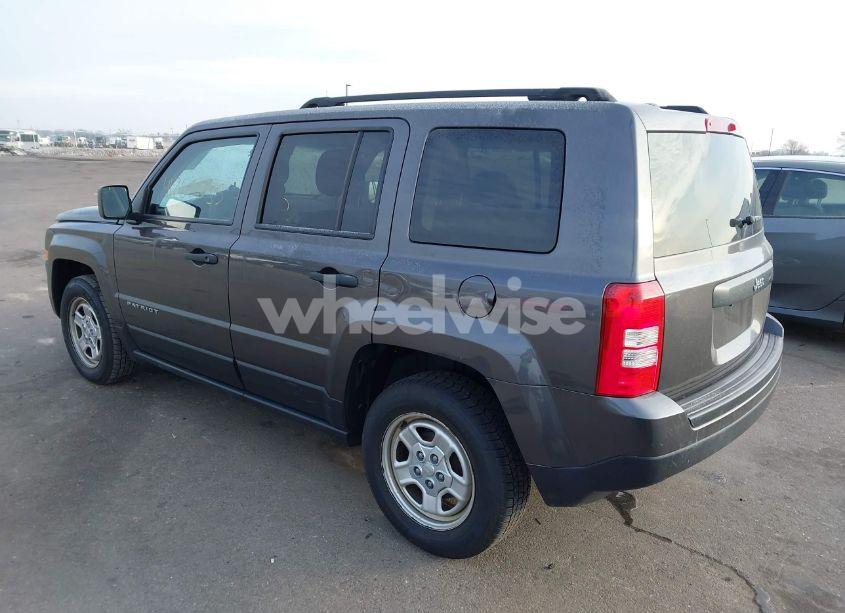 Photo 3 of 2017 Jeep Patriot SPORT FWD (VIN 1C4NJPBA3HD166261)