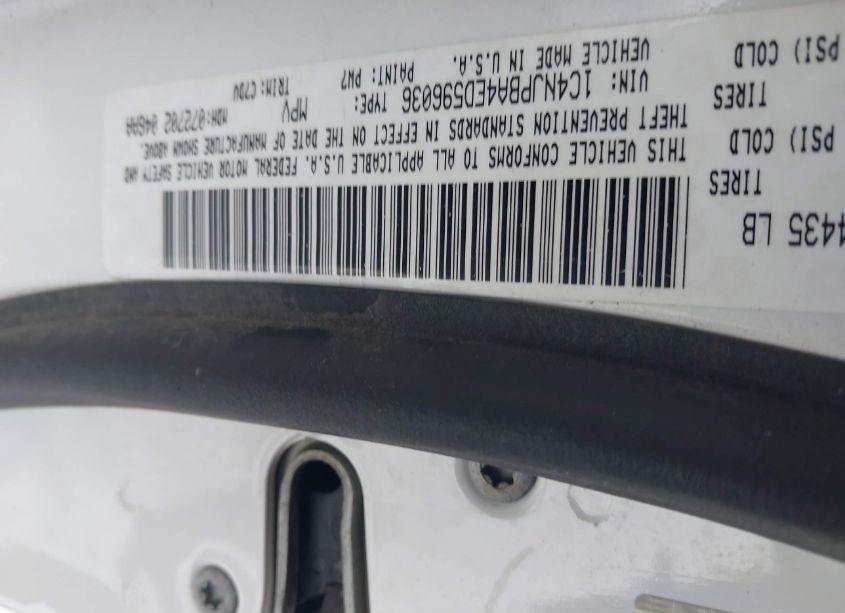 Photo 9 of 2014 Jeep Patriot SPORT (VIN 1C4NJPBA4ED596036)