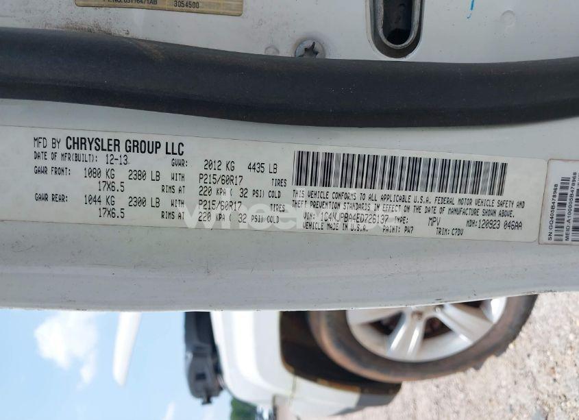 Photo 9 of 2014 Jeep Patriot ALTITUDE (VIN 1C4NJPBA4ED726137)