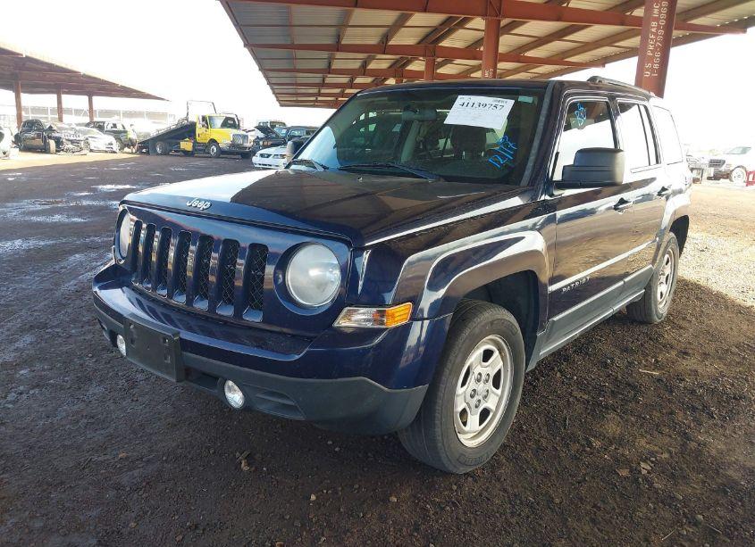 Photo 2 of 2014 Jeep Patriot SPORT (VIN 1C4NJPBA4ED817988)