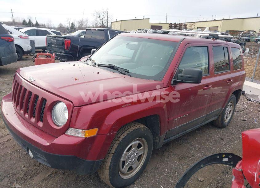 Photo 2 of 2016 Jeep Patriot SPORT (VIN 1C4NJPBA4GD734984)