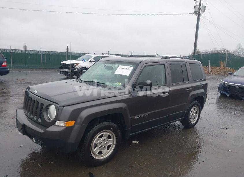 Photo 2 of 2016 Jeep Patriot SPORT (VIN 1C4NJPBA5GD528556)