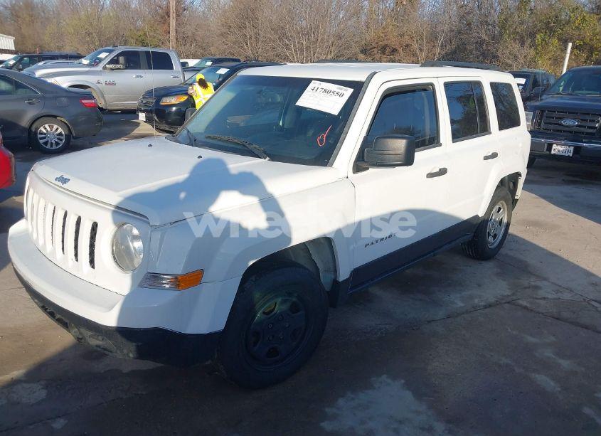 Photo 2 of 2016 Jeep Patriot SPORT (VIN 1C4NJPBA5GD548886)