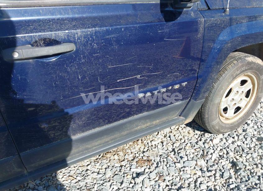 Photo 14 of 2016 Jeep Patriot SPORT (VIN 1C4NJPBA5GD628639)