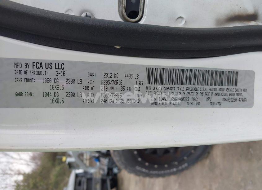 Photo 9 of 2016 Jeep Patriot SPORT (VIN 1C4NJPBA5GD700309)