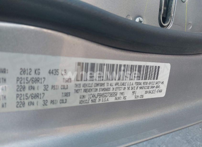 Photo 9 of 2016 Jeep Patriot SPORT SE (VIN 1C4NJPBA5GD738350)