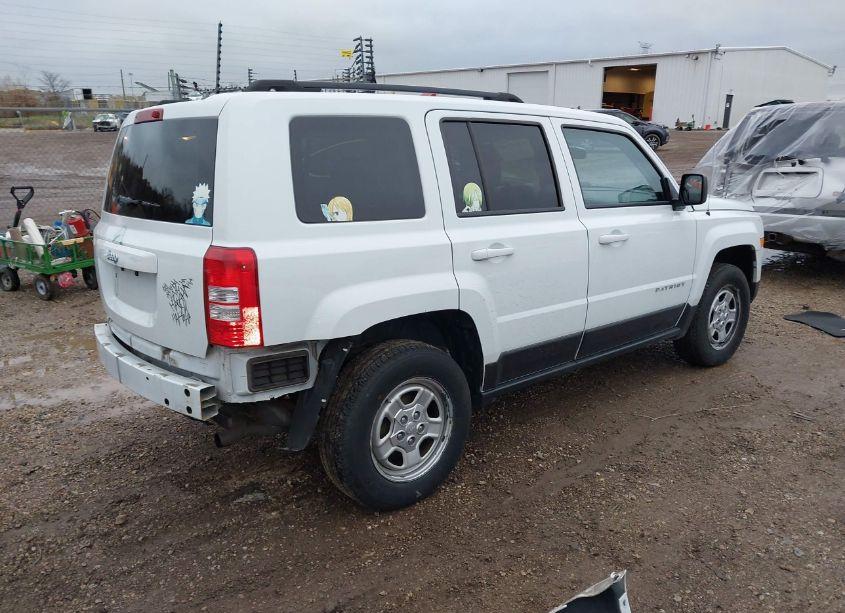 Photo 4 of 2017 Jeep Patriot SPORT FWD (VIN 1C4NJPBA5HD140440)